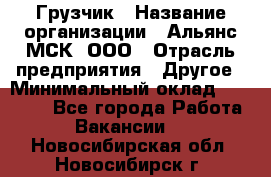 Грузчик › Название организации ­ Альянс-МСК, ООО › Отрасль предприятия ­ Другое › Минимальный оклад ­ 40 000 - Все города Работа » Вакансии   . Новосибирская обл.,Новосибирск г.